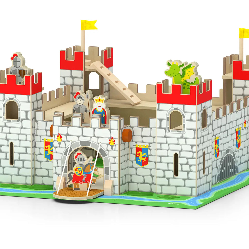 Wooden Castle Play Set