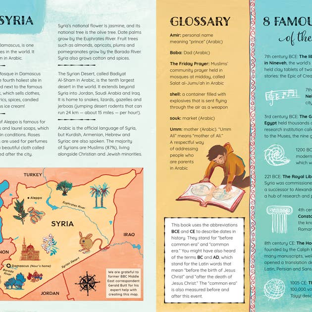 Nour's Secret Library - Children's Book