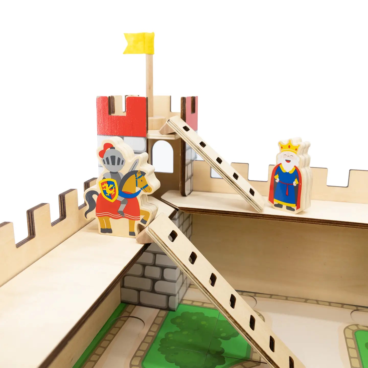Wooden Castle Play Set