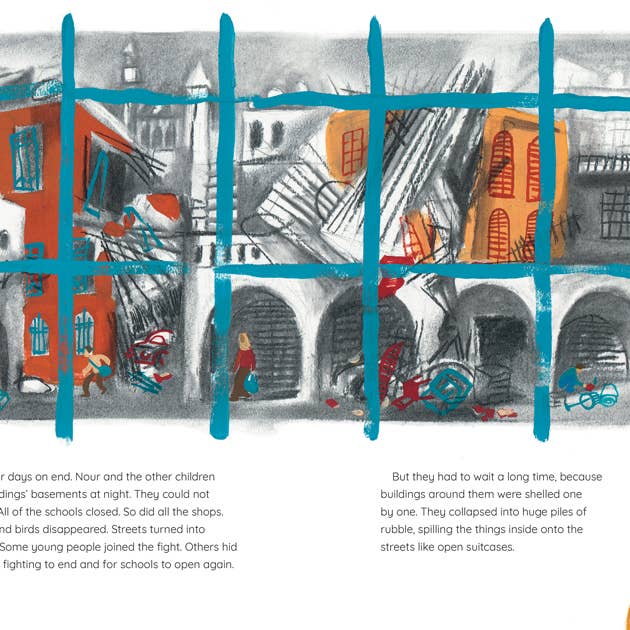 Nour's Secret Library - Children's Book